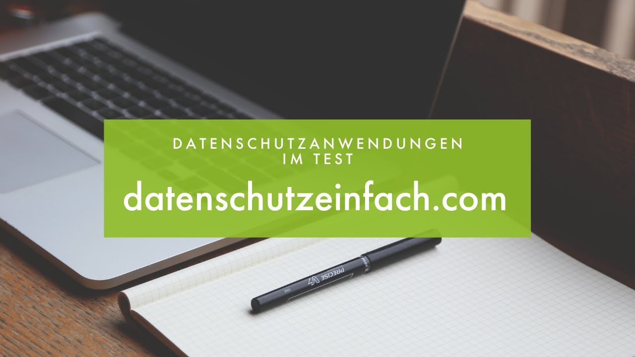 Testbericht Datenschutzkonzept – Vorschaubild zum Video